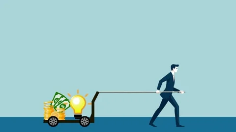 Achieving success animation Stock Footage 279208489