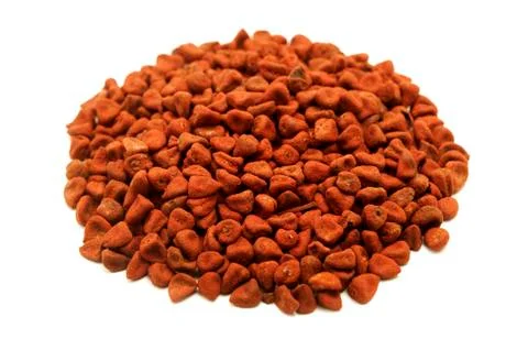 Achiote seeds Stock Photos