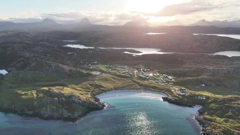 Achmelvich 002 Stock Footage 256075941