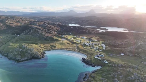 Achmelvich 003 Stock Footage 256075879