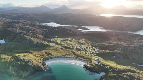 Achmelvich 007 Stock Footage 256076027
