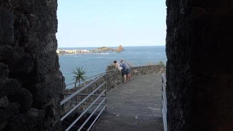 Acicastello (Sicily) Stock Photos