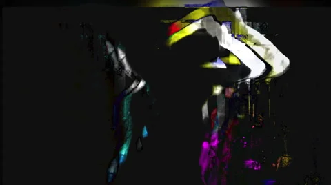 Acid Gas Mask Dancer Stock Footage 67379622