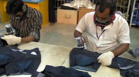 Acid Jeans Stock Footage 10708222