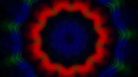 Acid kaleidoscope Stock Footage 32402599