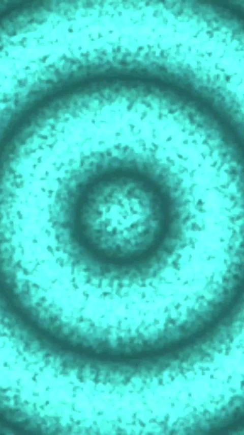 Acid Pulsing Gradient Circle Wave Glow Loop cian vertical 10 seq Stock-Footage 329311888