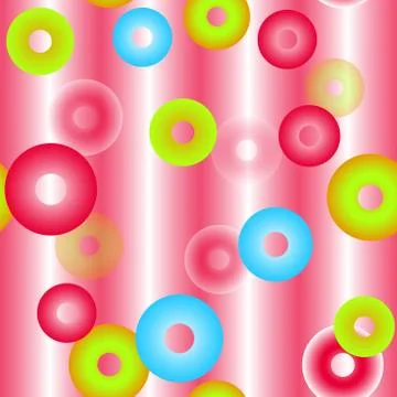 Acid rain festive seamless pattern Stock Illustration