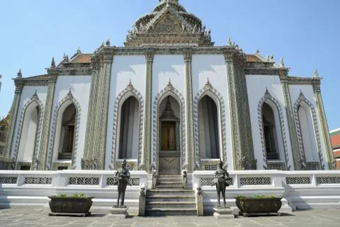 Acient architecture in emerald temple Photos