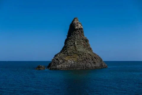 Acitrezza rock Stock Photos