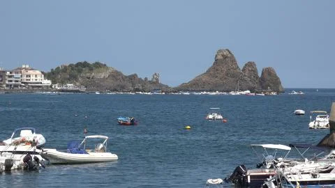 Acitrezza (Sicily) Stock Photos