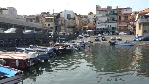 Acitrezza (Sicily) Stock Photos