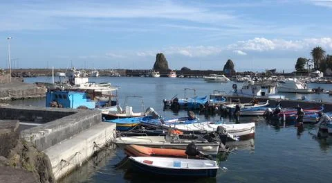 Acitrezza (Sicily) Foto stock