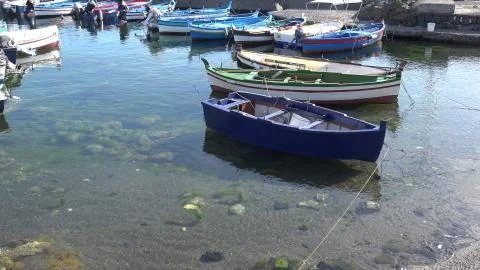 Acitrezza (Sicily) Stock Photos