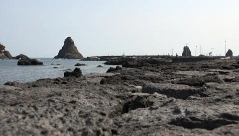 Acitrezza (Sicily) Stock Photos