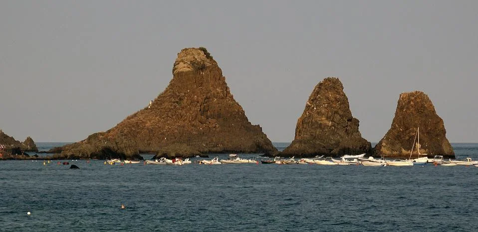 Acitrezza (Sicily) Stock Photos