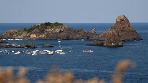 Acitrezza (Sicily) Stock Photos