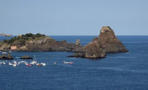 Acitrezza (Sicily) Stock-Fotos