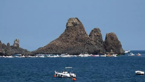 Acitrezza (Sicily) Stock Photos