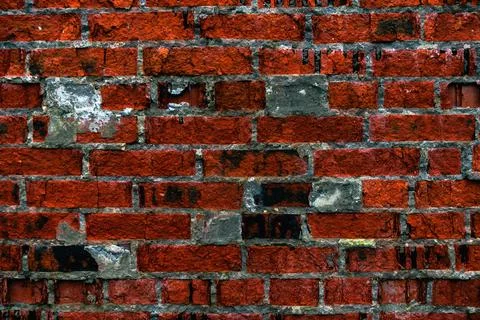 Ackground old brick wall Stock Photos