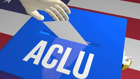 ACLU vote on ballot concept Vídeos de archivo 91289745