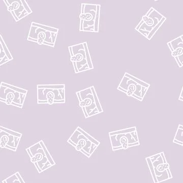 Acne skin problem line vector seamless pattern Stock Illustration