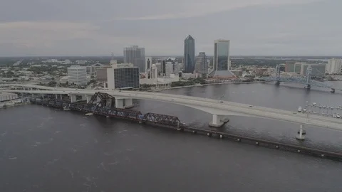 Acosta Bridge in D Log #1 Stock Footage 77609731
