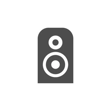 Acoustic column icon. Elements of web icon. Premium quality graphic design icon 스톡 일러스트