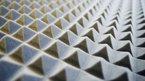 Acoustic foam panel background Vidéo 83512234