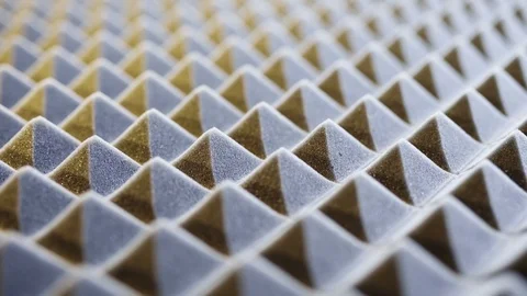 Acoustic foam panel background Vidéo 86064574