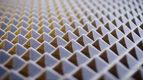 Acoustic foam panel background Vidéo 86065738
