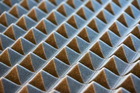 Acoustic foam panel background Stock Photos