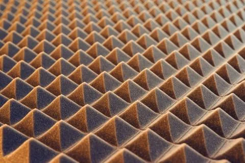 Acoustic foam panel background Stock Photos