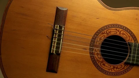 Acoustic guitar Video stock 74166796