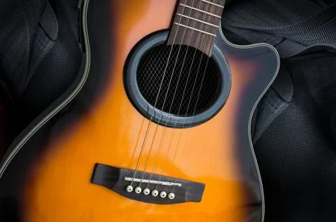 Acoustic guitar Stock Photos