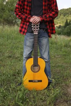 Acoustic guitar Stock Photos