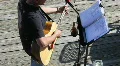 Acoustic Guitar Player With Sheet Music HD Footage