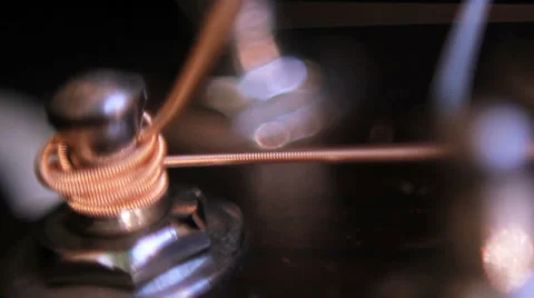Acoustic Guitar Tuning Knobs 1080 Stock Footage 37274071