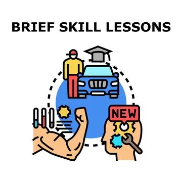 Acquiring learning and developing new expertise for career growth 스톡 일러스트