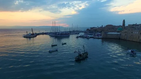 Acre harbor Video stock 95987725