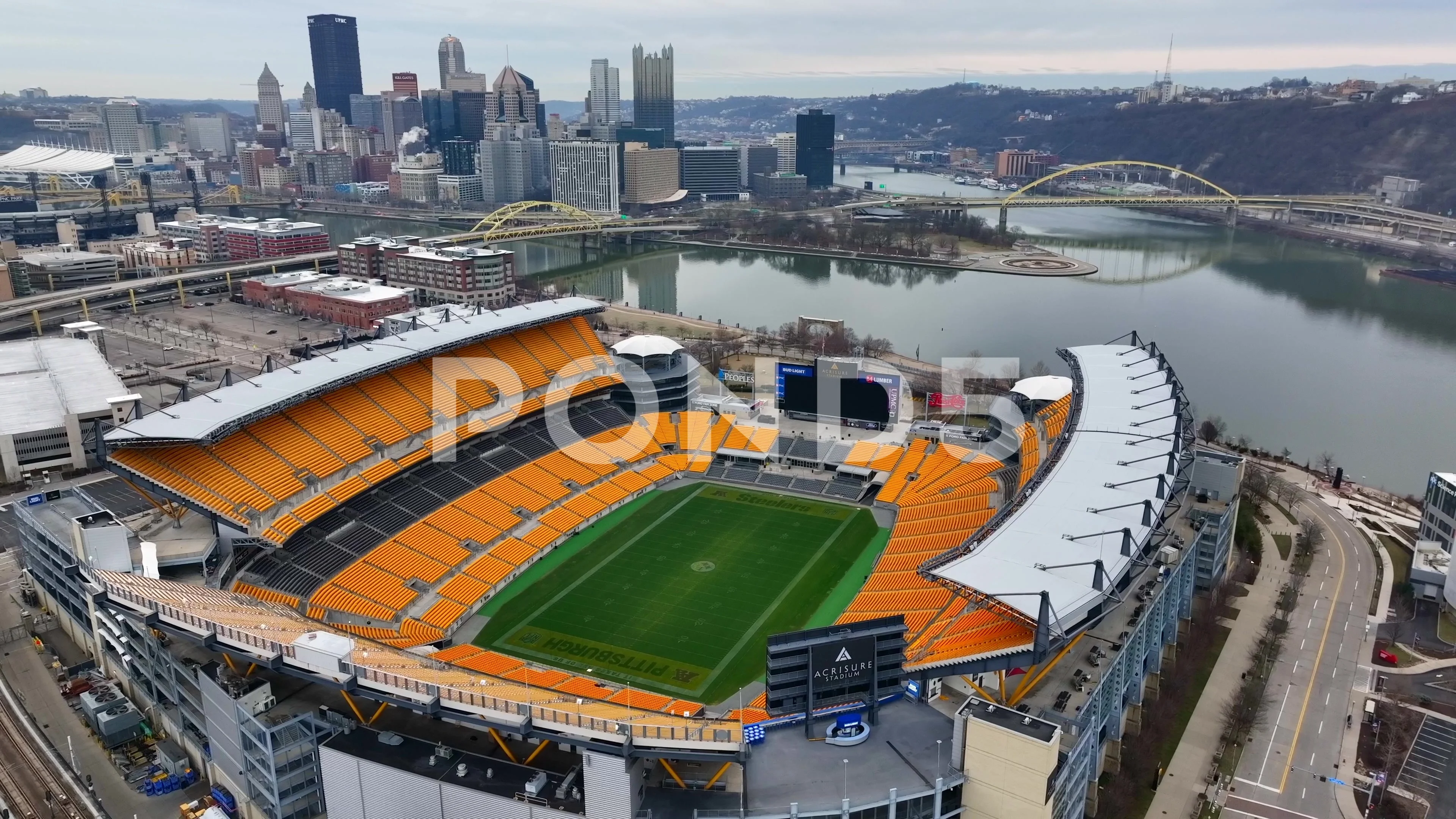 Photo of Heinz Field (Acrisure Stadium) and Pittsburgh Skyline