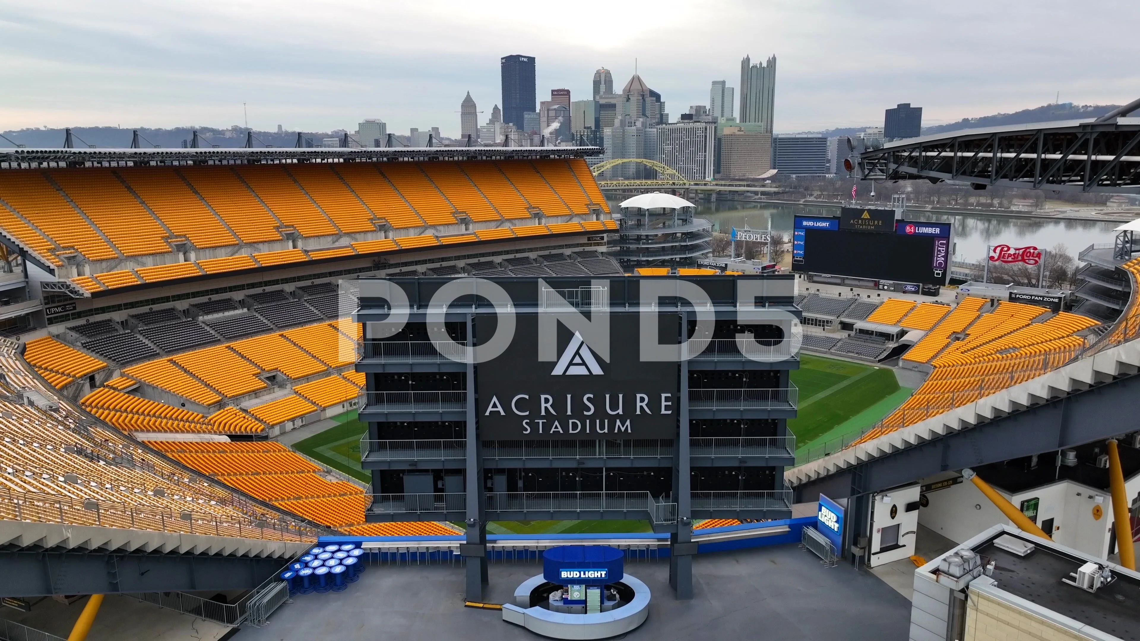 Photo of Heinz Field (Acrisure Stadium) and Pittsburgh Skyline