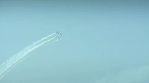 Acrobatic Air Jets 4 Video stock 705883