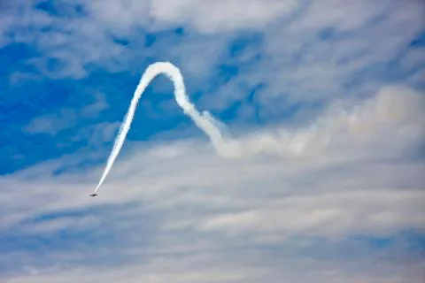 Acrobatic airplane Stock Photos