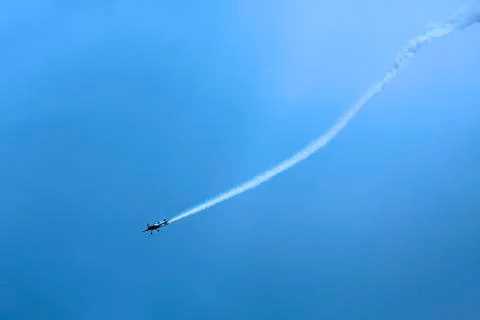 Acrobatic airplane Stock Photos