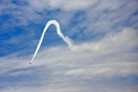 Acrobatic airplane Stock Photos