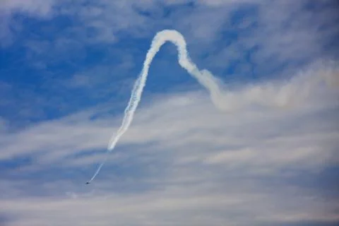 Acrobatic airplane Stock Photos
