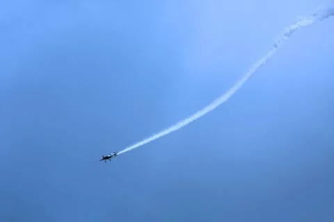 Acrobatic airplane Stock Photos