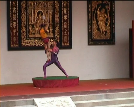 Acrobatic Dance 2 (Hong Kong) Stock Footage 89072