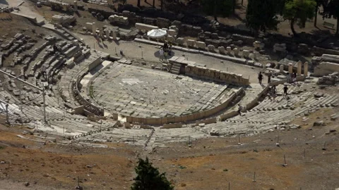Acropole amphitheater Stock Footage 151026361