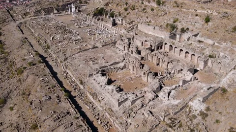 Acropolis Ancient City In Turkey Stock Footage 331023545